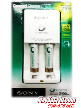 Máy sạc pin Sony BCG-34HW2KN - kèm sẳn 2 pin sạc Sony AA800mAh 1.2v Made in Japan |HẾT HÀNG 